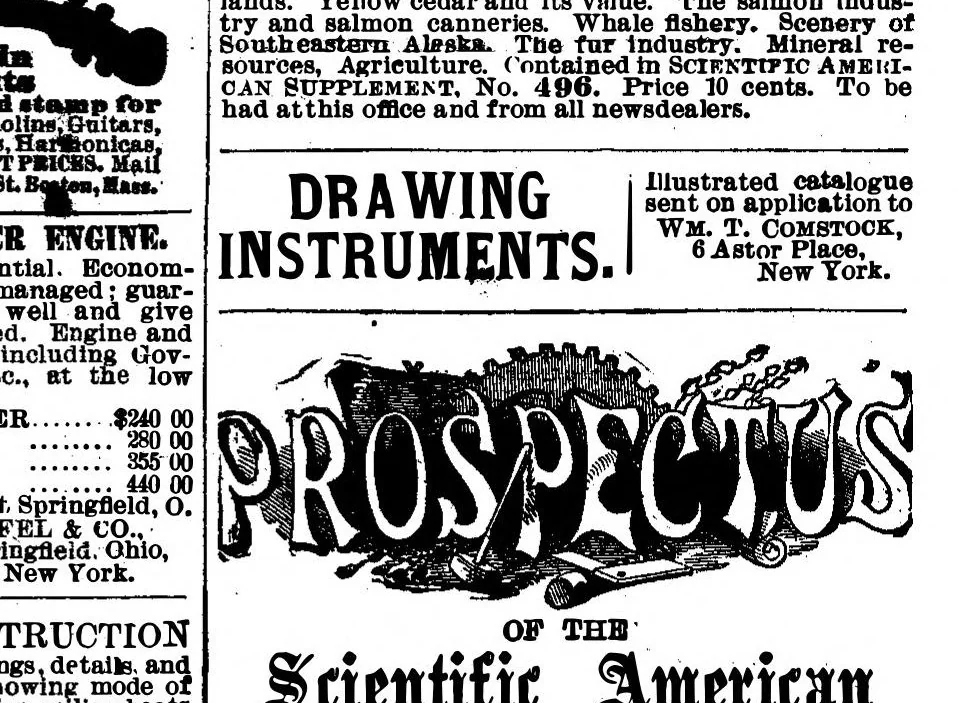 An illustration from Scientific American, Vol. 54, No. 13 (1886), 1886, leaf 15