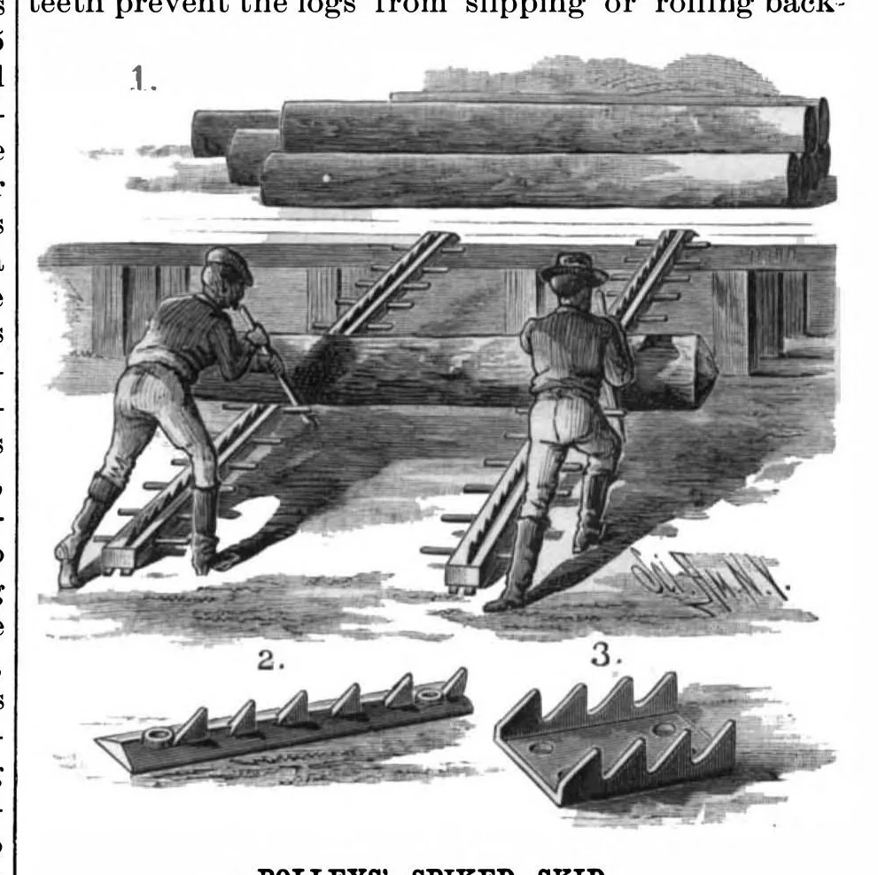 An illustration from Scientific American, Vol. 54, No. 17 (1886), 1886, leaf 4