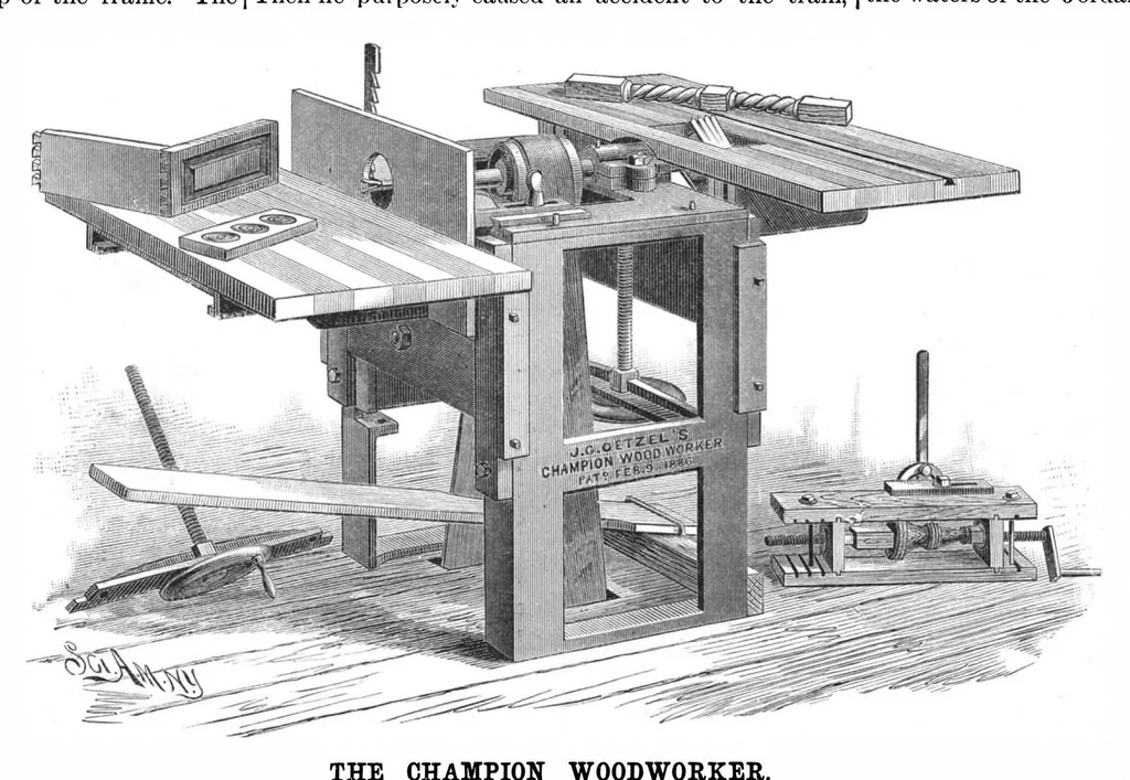 An illustration from Scientific American, Vol. 55, No. 1 (1886), 1886, leaf 4
