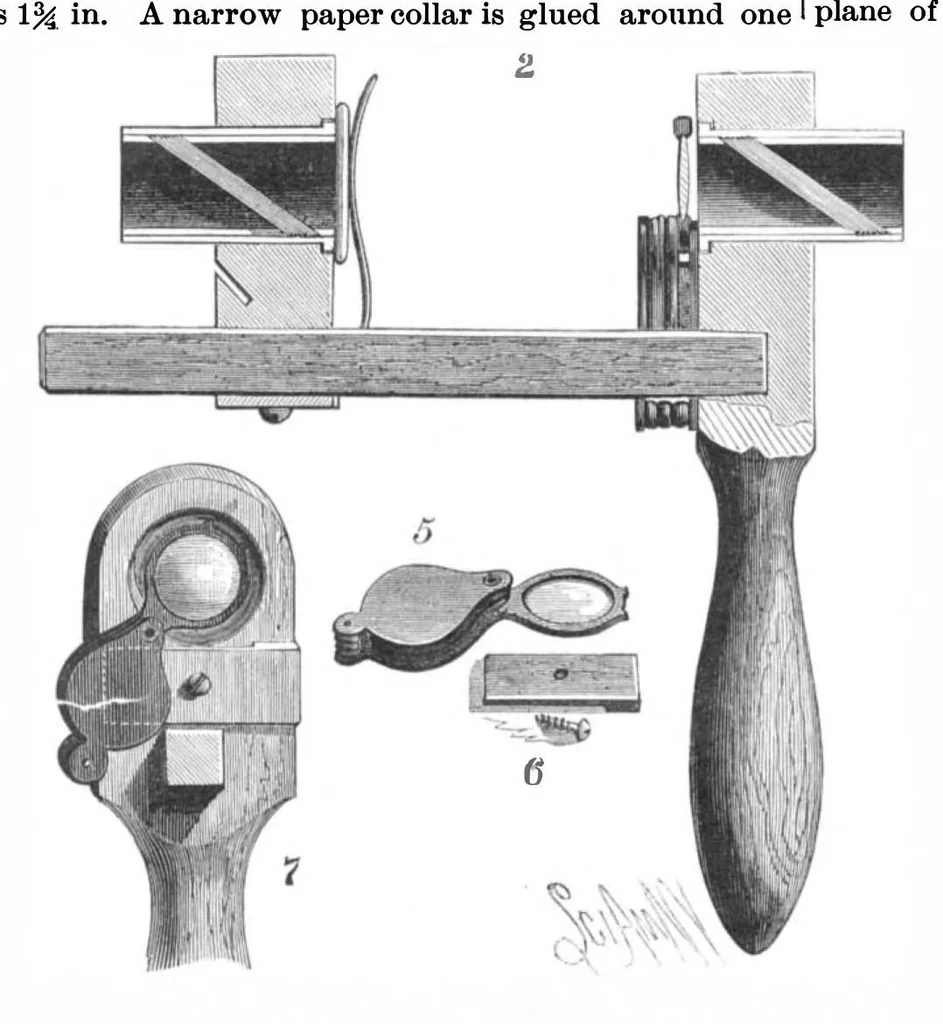 An illustration from Scientific American, Vol. 55, No. 5 (1886), 1886, leaf 7