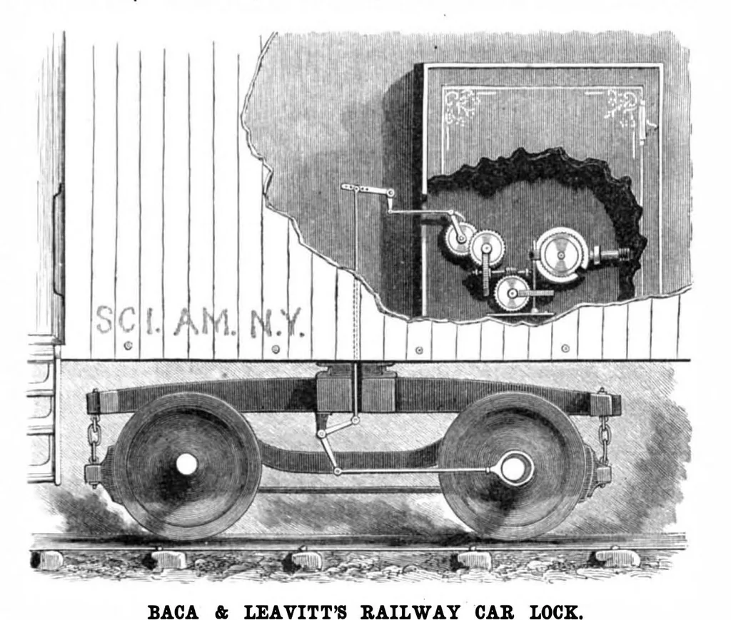 An illustration from Scientific American, Vol. 55, No. 7 (1886), 1886, leaf 9