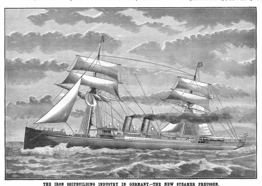 An illustration from Scientific American, Vol. 55, No. 13 (1886), 1886, leaf 7