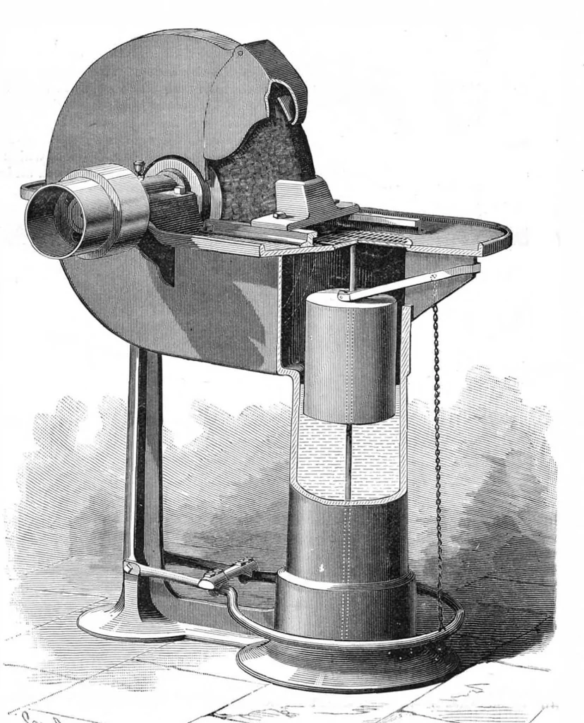 An illustration from Scientific American, Vol. 55, No. 15 (1886), 1886, leaf 3