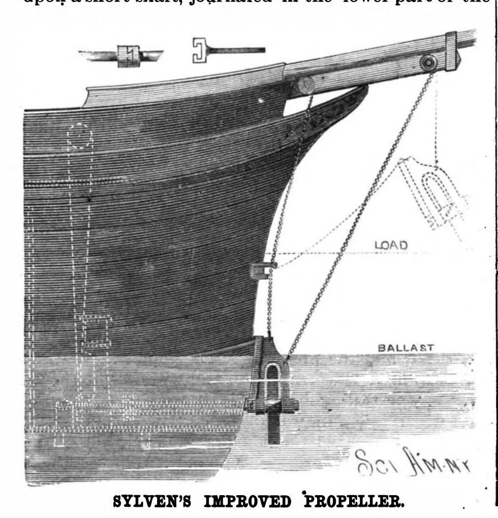 An illustration from Scientific American, Vol. 55, No. 20 (1886), 1886, leaf 4