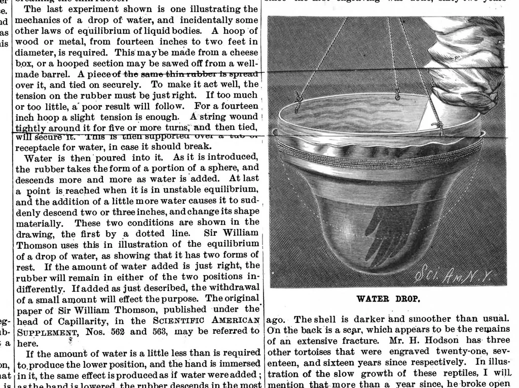 An illustration from Scientific American, Vol. 55, No. 20 (1886), 1886, leaf 8