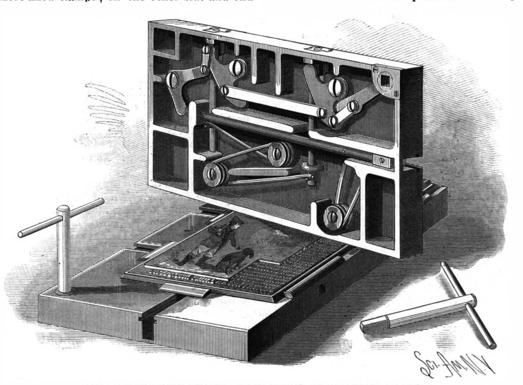 An illustration from Scientific American, Vol. 56, No. 4 (1887), 1887, leaf 3