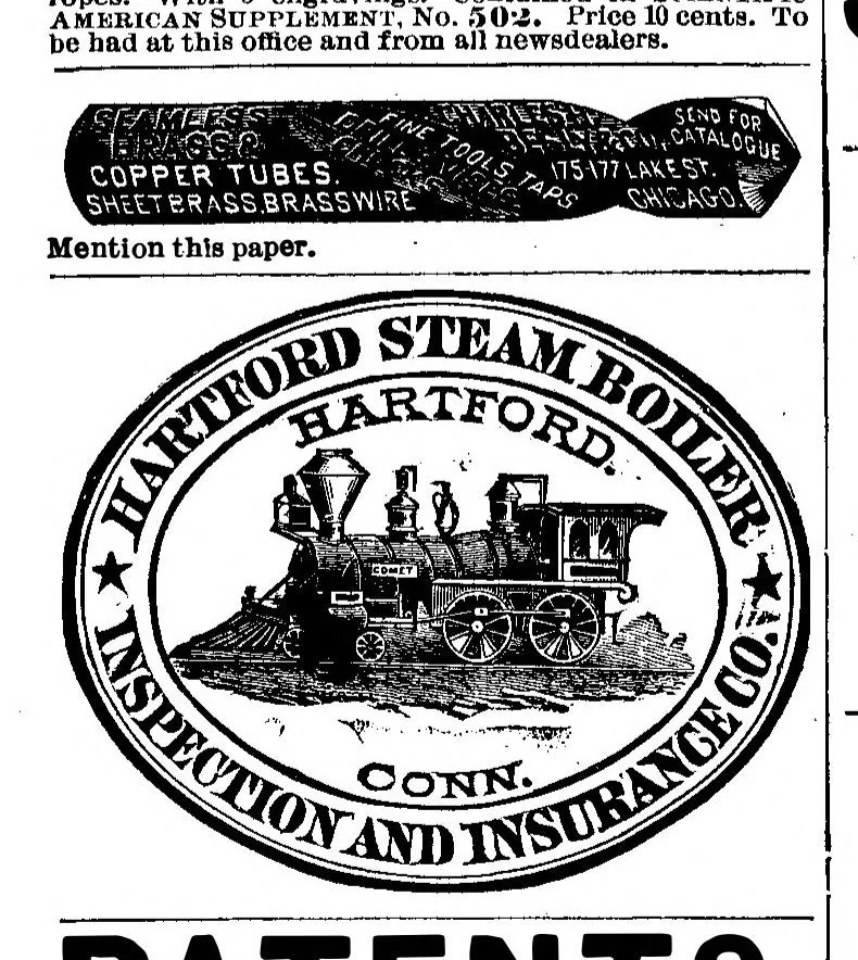 An illustration from Scientific American, Vol. 56, No. 18 (1887), 1887, leaf 15