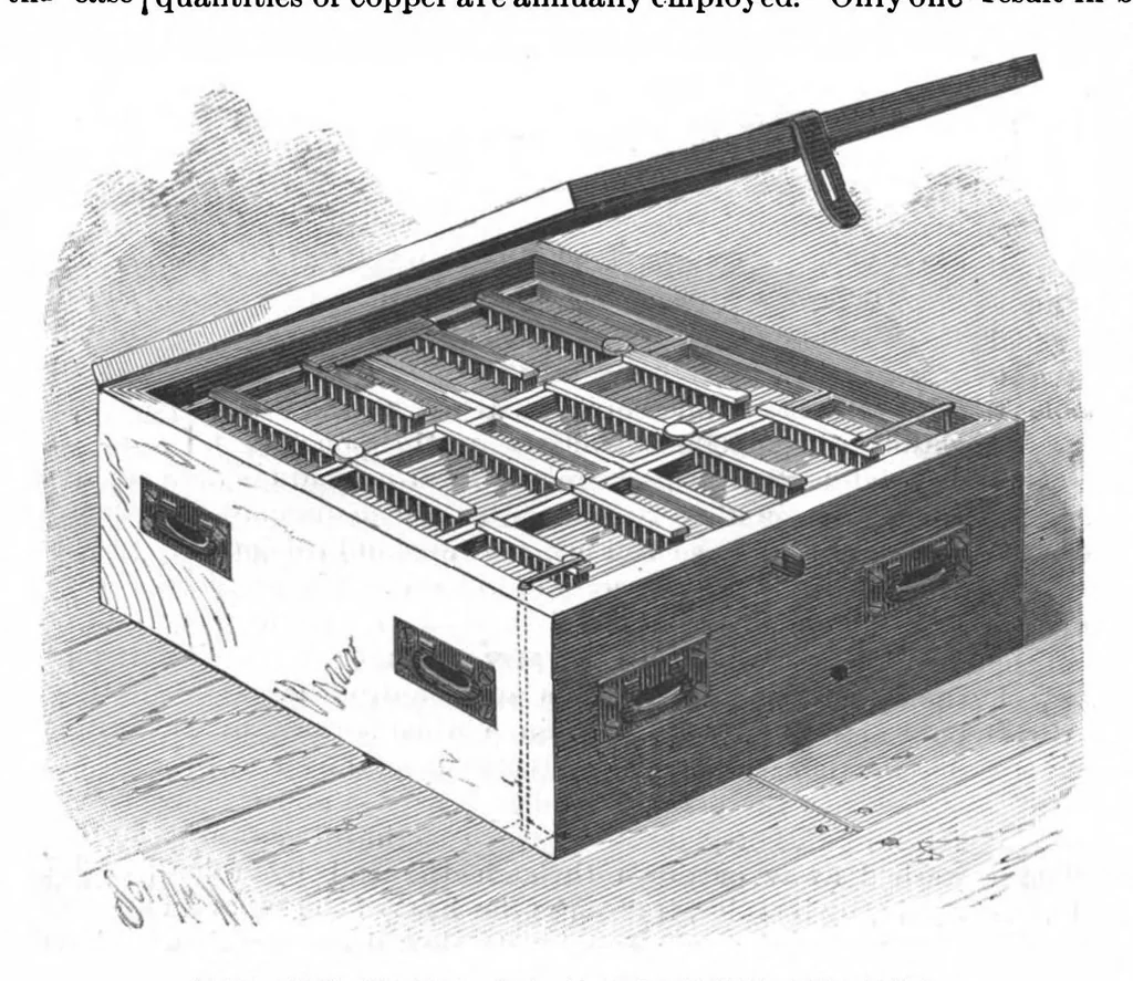 An illustration from Scientific American, Vol. 56, No. 19 (1887), 1887, leaf 7