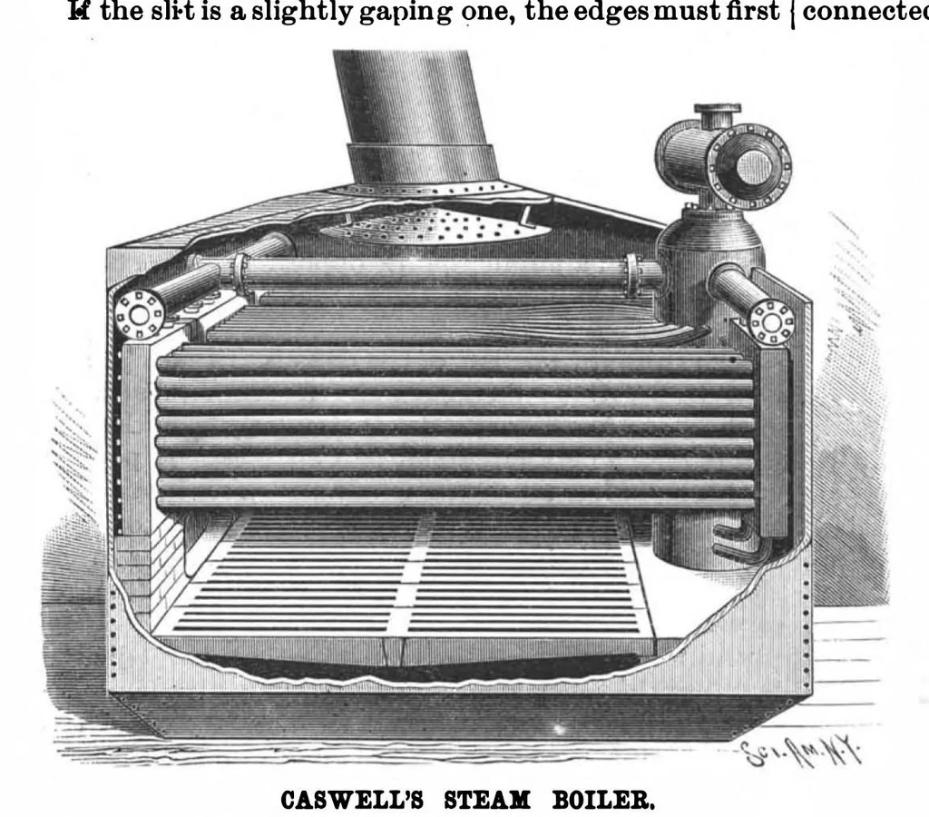 An illustration from Scientific American, Vol. 57, No. 7 (1887), 1887, leaf 3