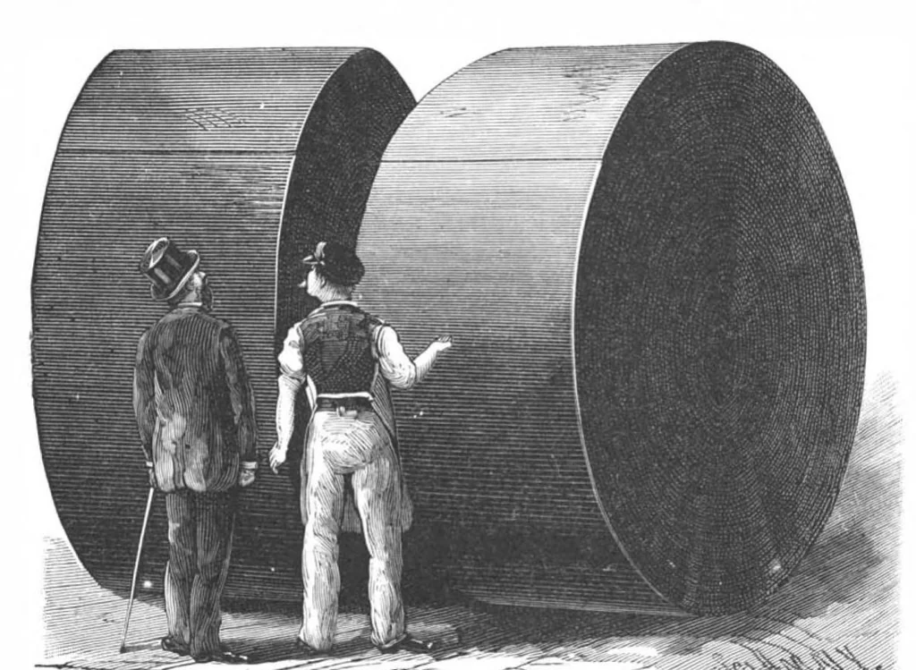 An illustration from Scientific American, Vol. 57, No. 13 (1887), 1887, leaf 4