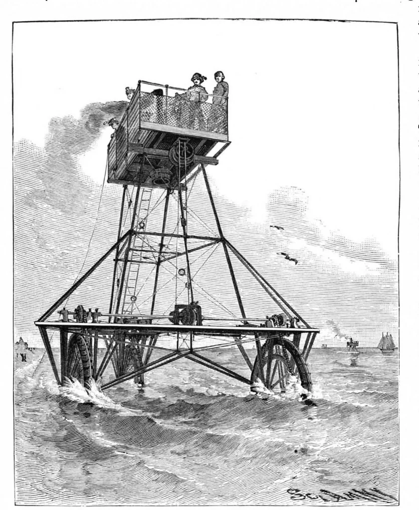 An illustration from Scientific American, Vol. 60, No. 18 (1889), 1889, leaf 7