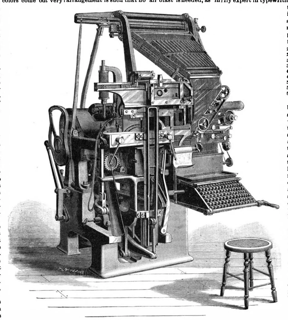 An illustration from Scientific American, Vol. 63, No. 6 (1890), 1890, leaf 6