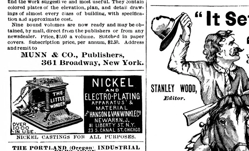 An illustration from Scientific American, Vol. 64, No. 14 (1891), 1891, leaf 14