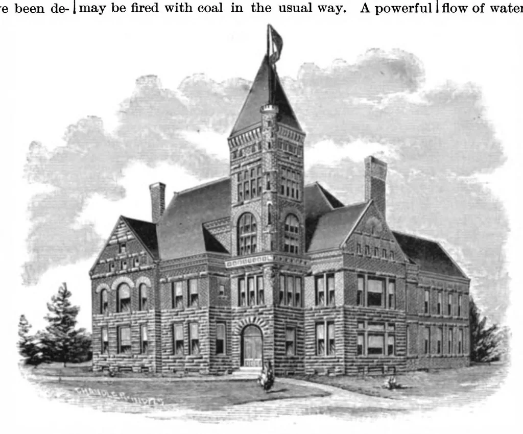 An illustration from Scientific American, Vol. 66, No. 20 (1892), 1892, leaf 3
