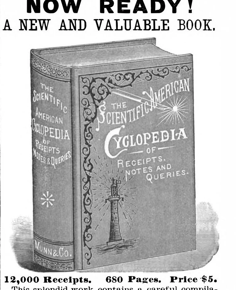 An illustration from Scientific American, Vol. 67, No. 19 (1892), 1892, leaf 13