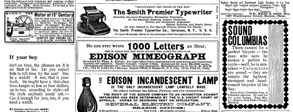 An illustration from Scientific American, Vol. 68, No. 13 (1893), 1893, leaf 15