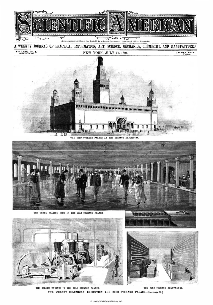 An illustration from Scientific American, Vol. 69, No. 4 (1893), 1893, leaf 0