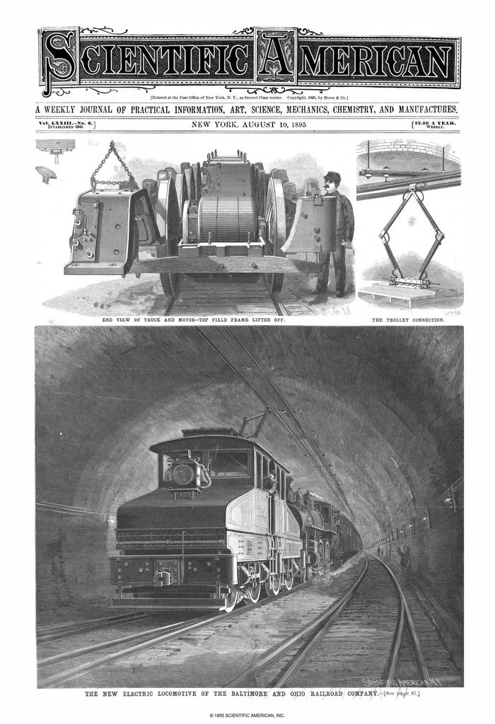 An illustration from Scientific American, Vol. 73, No. 6 (1895), 1895, leaf 0