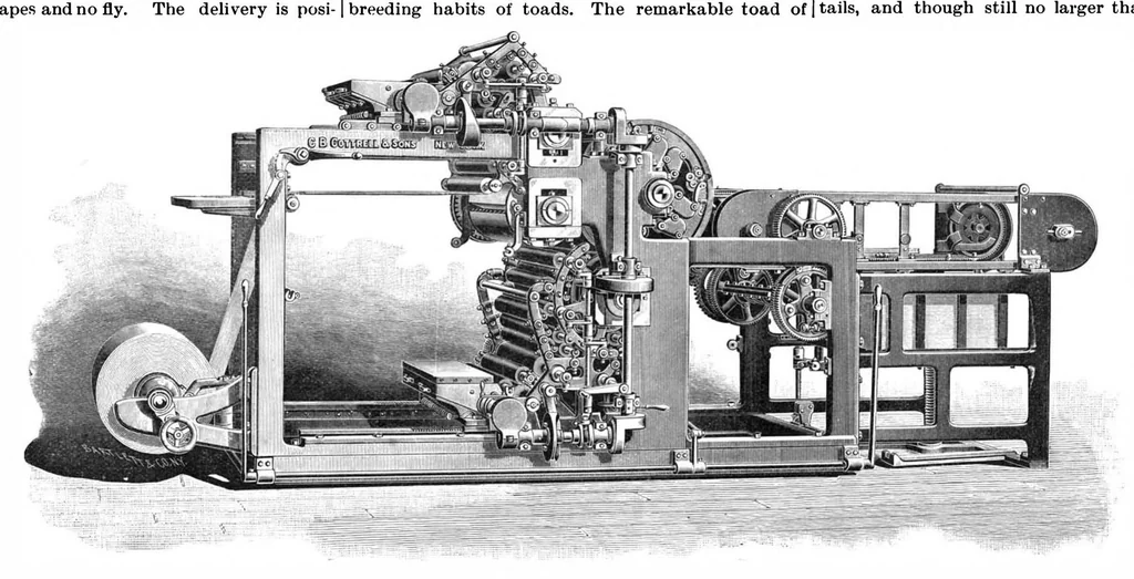 An illustration from Scientific American, Vol. 73, No. 16 (1895), 1895, leaf 7