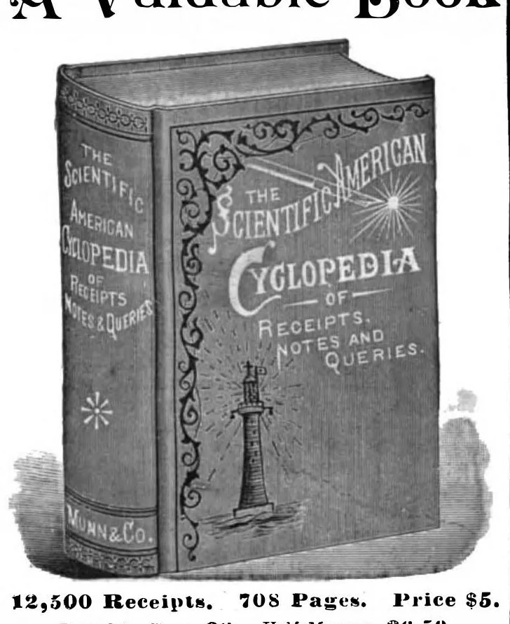 An illustration from Scientific American, Vol. 74, No. 8 (1896), 1896, leaf 14