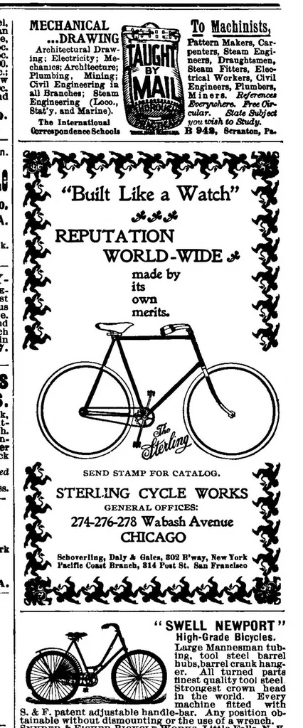 An illustration from Scientific American, Vol. 74, No. 17 (1896), 1896, leaf 13