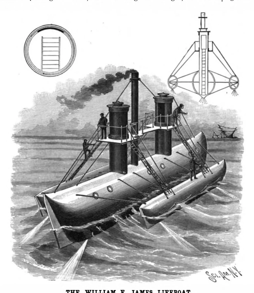 An illustration from Scientific American, Vol. 75, No. 14 (1896), 1896, leaf 7