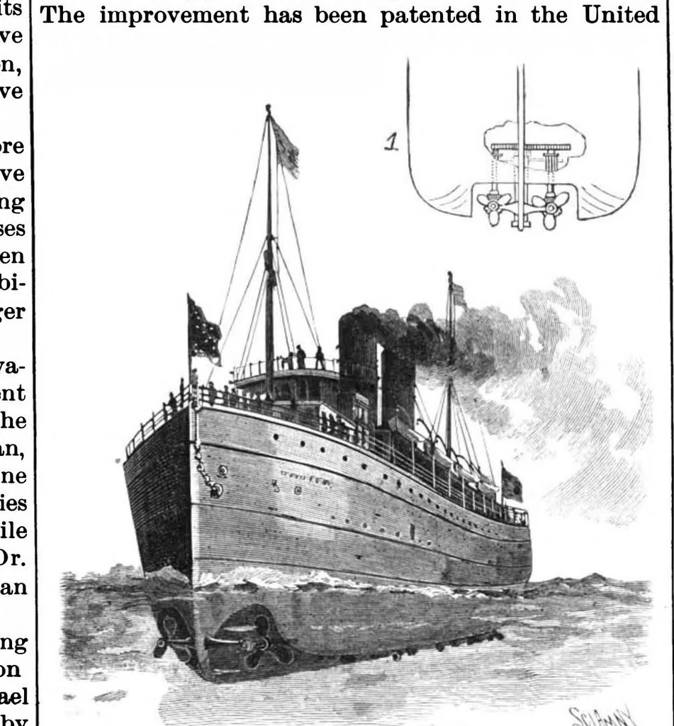 An illustration from Scientific American, Vol. 76, No. 4 (1897), 1897, leaf 9