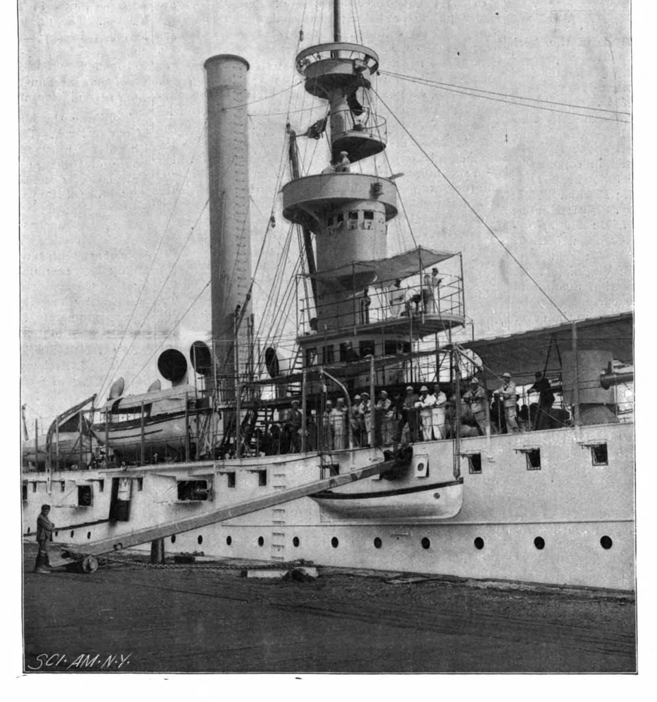 An illustration from Scientific American, Vol. 78, No. 13 (1898), 1898, leaf 7