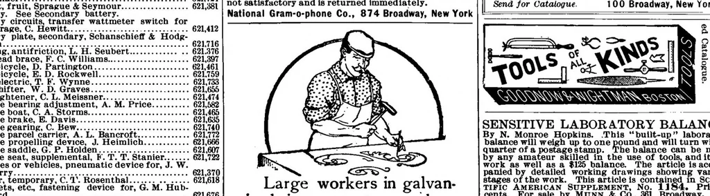 An illustration from Scientific American, Vol. 80, No. 13 (1899), 1899, leaf 13