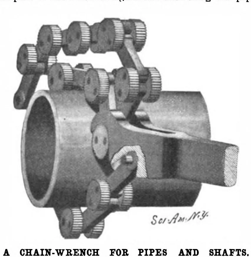 An illustration from Scientific American, Vol. 82, No. 3 (1900), 1900, leaf 4