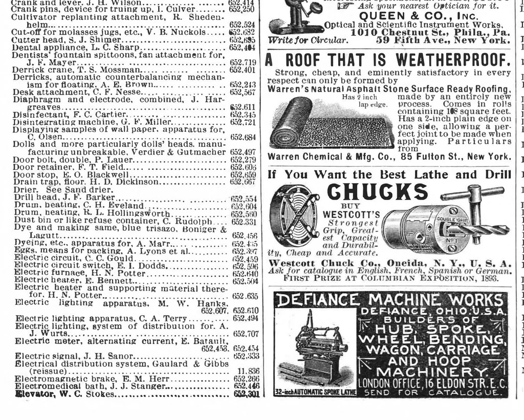 An illustration from Scientific American, Vol. 83, No. 1 (1900), 1900, leaf 10