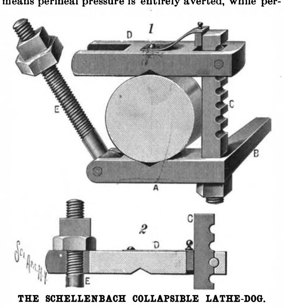 An illustration from Scientific American, Vol. 83, No. 16 (1900), 1900, leaf 3