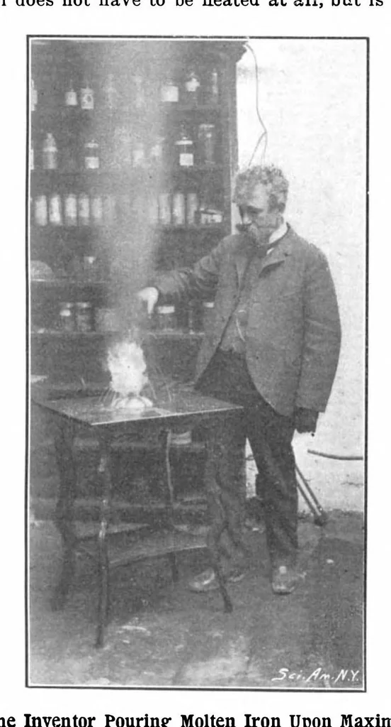 An illustration from Scientific American, Vol. 84, No. 21 (1901), 1901, leaf 4