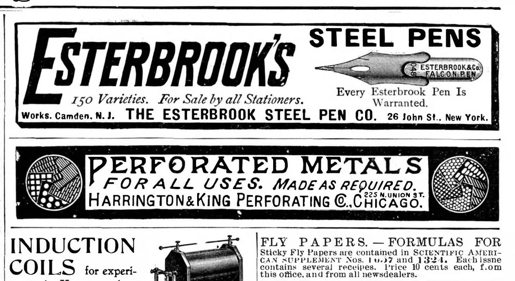 An illustration from Scientific American, Vol. 85, No. 5 (1901), 1901, leaf 14
