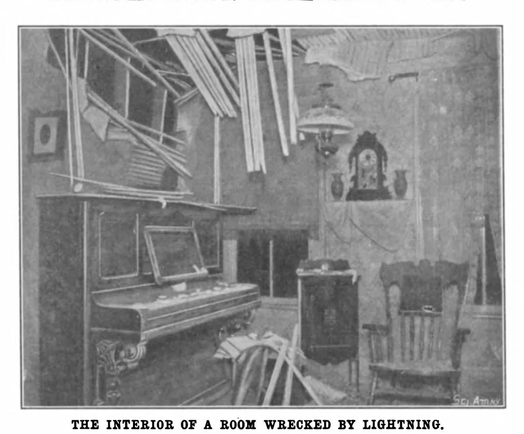 An illustration from Scientific American, Vol. 85, No. 13 (1901), 1901, leaf 9