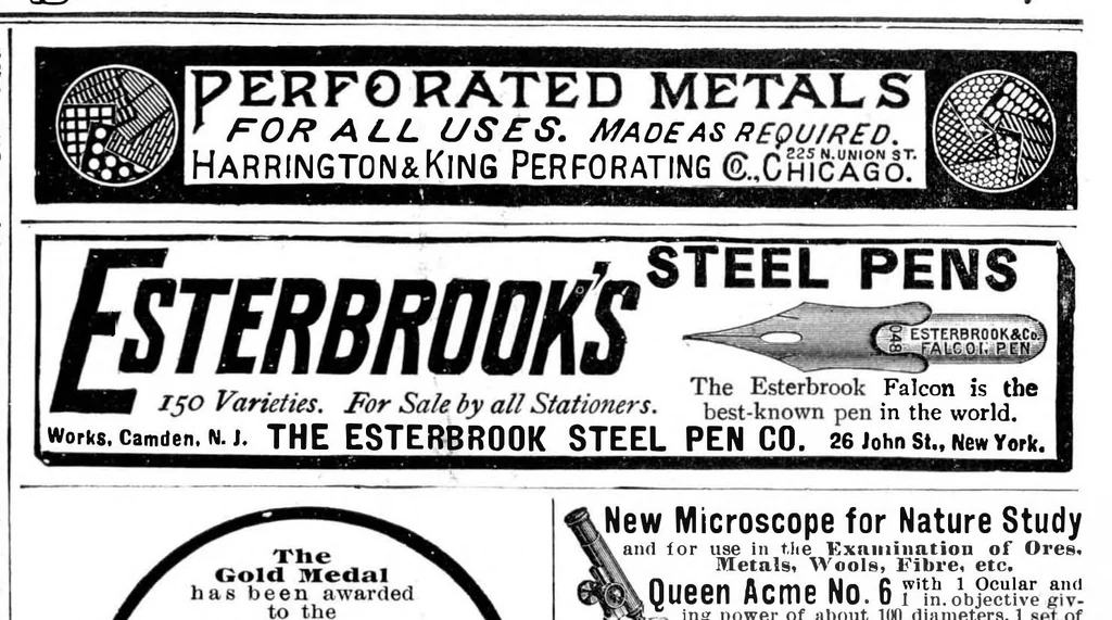 An illustration from Scientific American, Vol. 85, No. 17 (1901), 1901, leaf 14