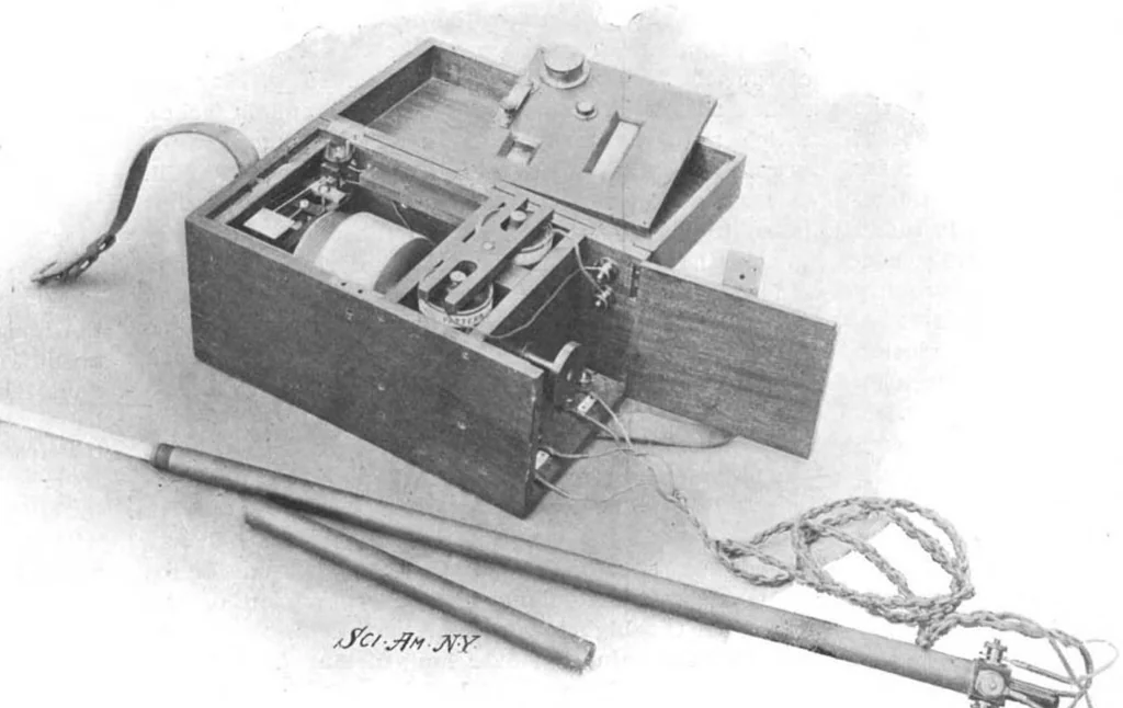 An illustration from Scientific American, Vol. 87, No. 5 (1902), 1902, leaf 4