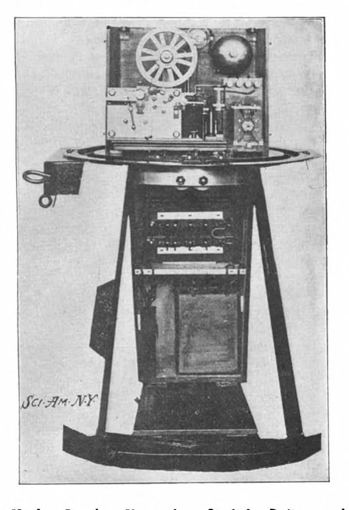 An illustration from Scientific American, Vol. 87, No. 21 (1902), 1902, leaf 4
