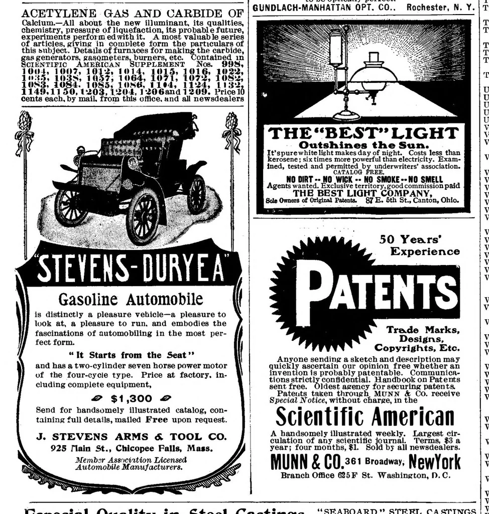 An illustration from Scientific American, Vol. 90, No. 2 (1904), 1904, leaf 13
