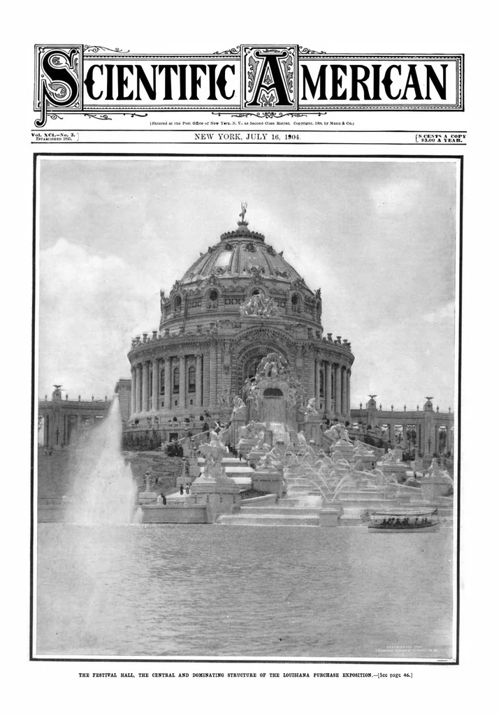 An illustration from Scientific American, Vol. 91, No. 3 (1904), 1904, leaf 0