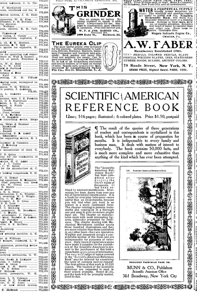 An illustration from Scientific American, Vol. 91, No. 17 (1904), 1904, leaf 12