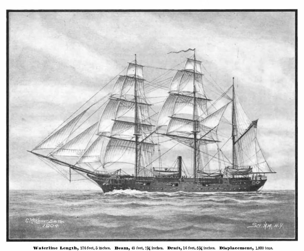 An illustration from Scientific American, Vol. 91, No. 17 (1904), 1904, leaf 8
