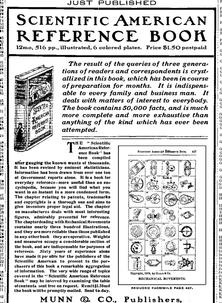 An illustration from Scientific American, Vol. 91, No. 21 (1904), 1904, leaf 15