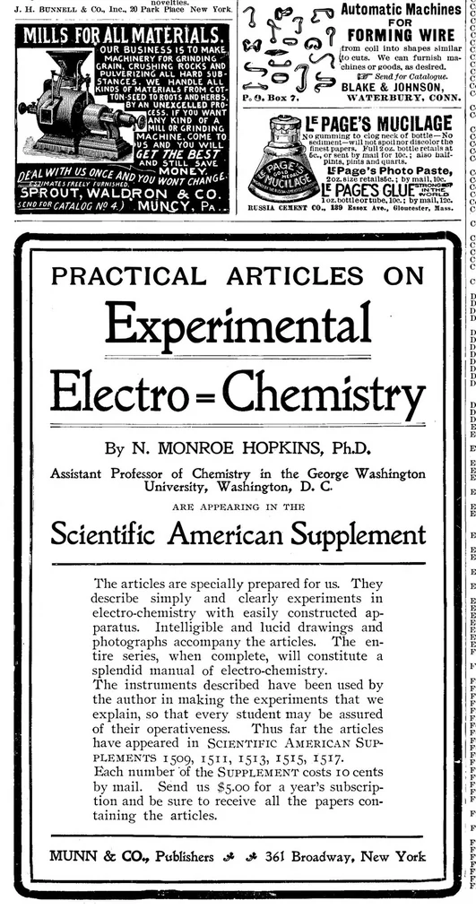 An illustration from Scientific American, Vol. 92, No. 5 (1905), 1905, leaf 15