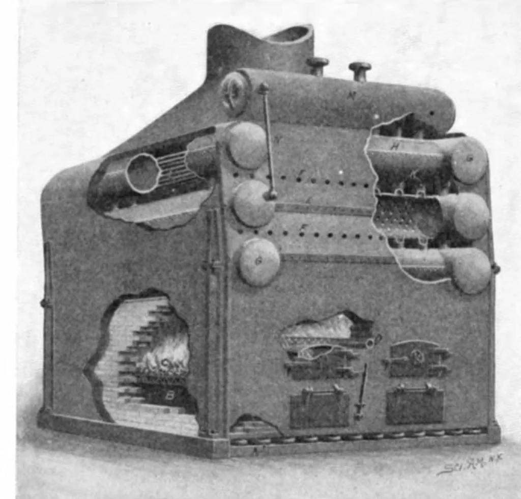 An illustration from Scientific American, Vol. 92, No. 6 (1905), 1905, leaf 11