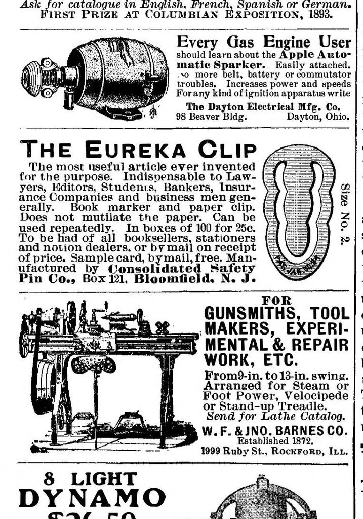 An illustration from Scientific American, Vol. 92, No. 12 (1905), 1905, leaf 13