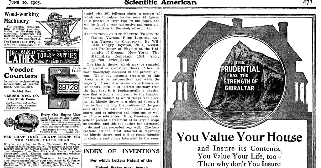 An illustration from Scientific American, Vol. 92, No. 23 (1905), 1905, leaf 14