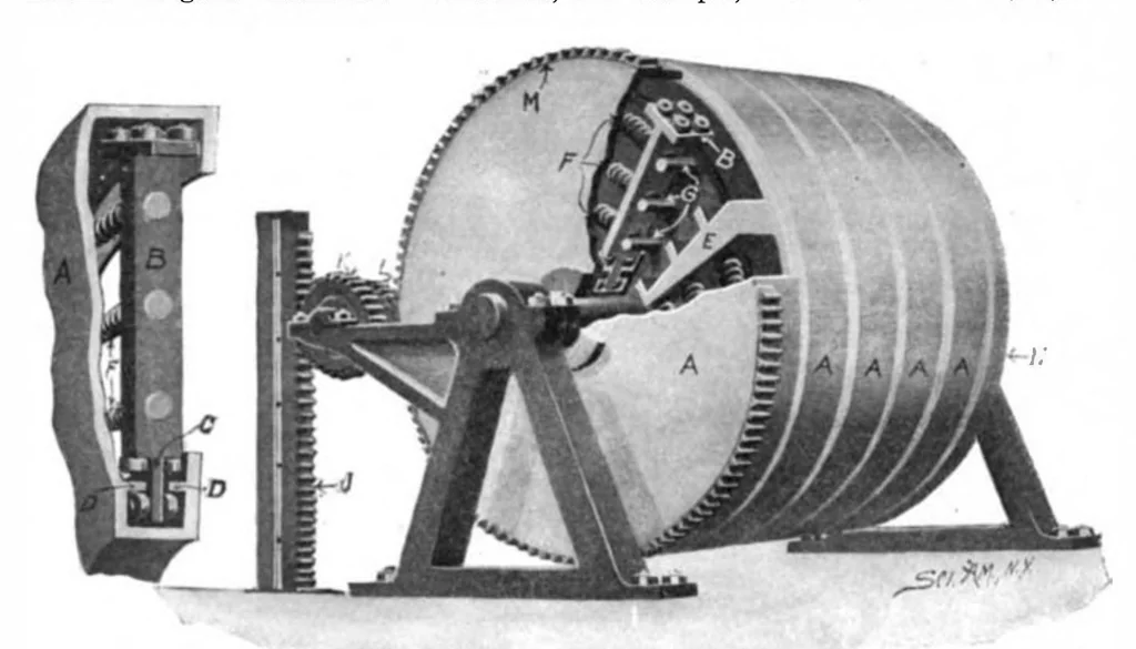 An illustration from Scientific American, Vol. 93, No. 20 (1905), 1905, leaf 11