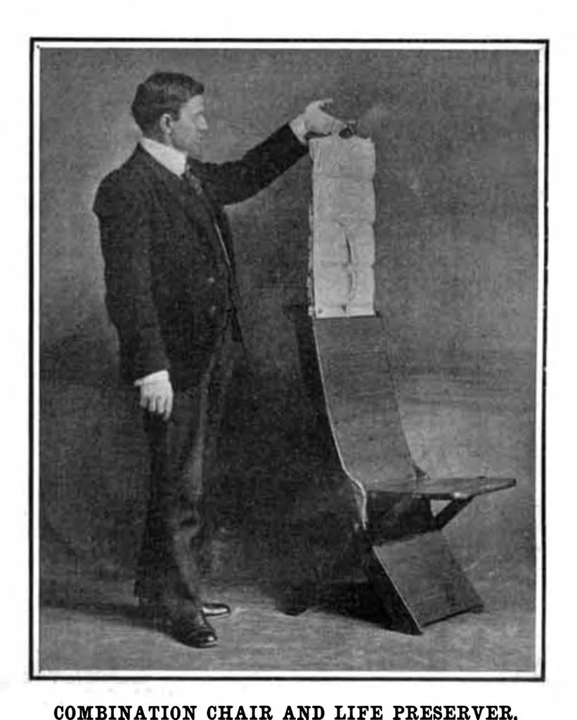 An illustration from Scientific American, Vol. 94, No. 8 (1906), 1906, leaf 11