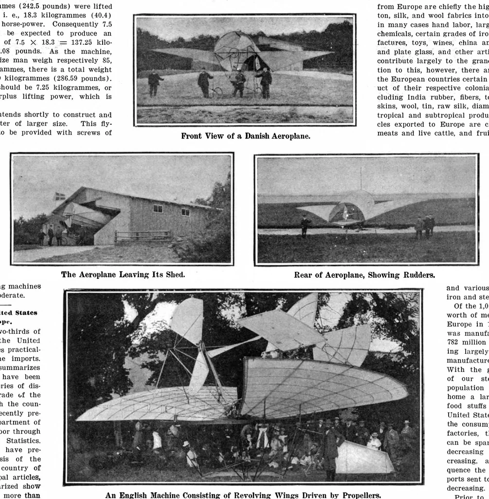 An illustration from Scientific American, Vol. 94, No. 12 (1906), 1906, leaf 8